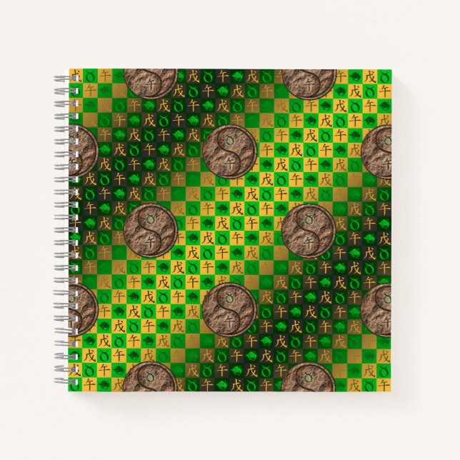 Taurus & Earth Horse Notebook (Front)