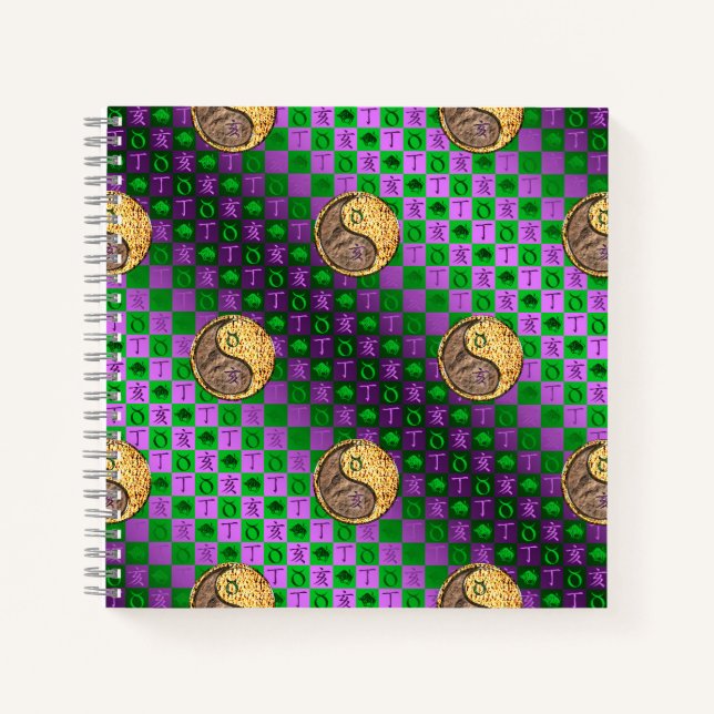Taurus & Fire Boar Notebook (Front)
