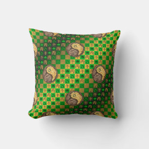 Taurus & Fire Horse Cushion