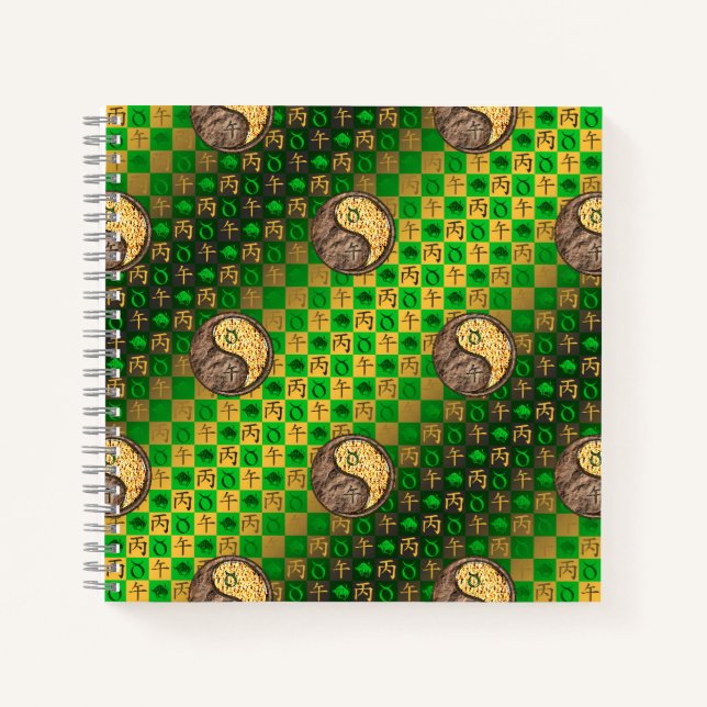 Taurus & Fire Horse Notebook (Front)