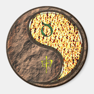 Taurus & Fire Monkey Magnet