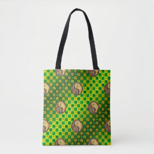 Taurus & Fire Monkey Tote Bag