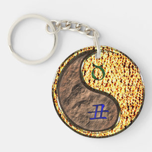 Taurus & Fire Ox Key Ring
