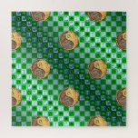 Taurus & Fire Snake Jigsaw Puzzle<br><div class="desc">For those born under the sign of Taurus in the Year of the Fire Snake.</div>