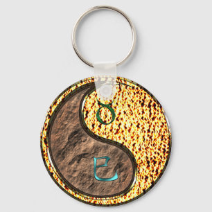 Taurus & Fire Snake Key Ring