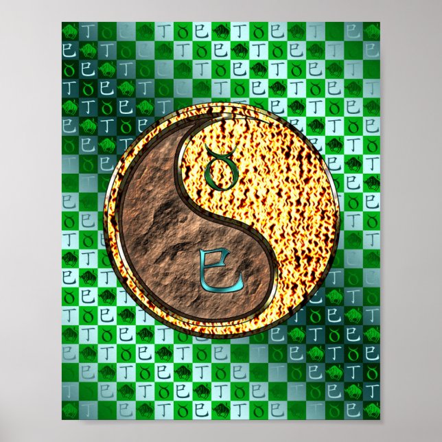 Taurus & Fire Snake Poster (Front)