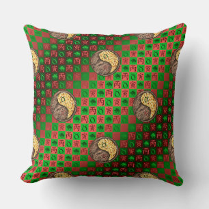 Taurus & Fire Tiger Cushion