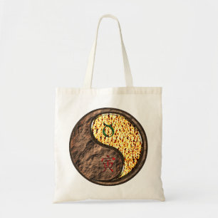 Taurus & Fire Tiger Tote Bag