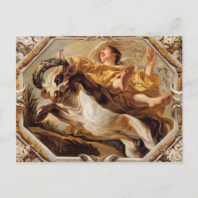 Taurus, from the Signs of the Zodiac Postcard (Front)