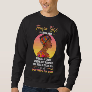 Taurus Girl Merchandise Season Zodiac Sign Astrogr Sweatshirt