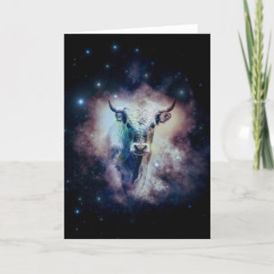 Taurus Holiday Card