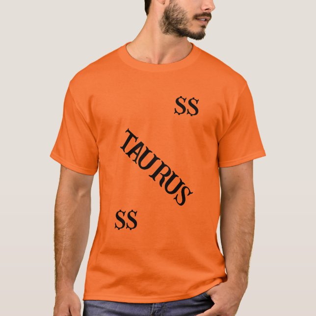 TAURUS HOROSCOPE! T-Shirt (Front)