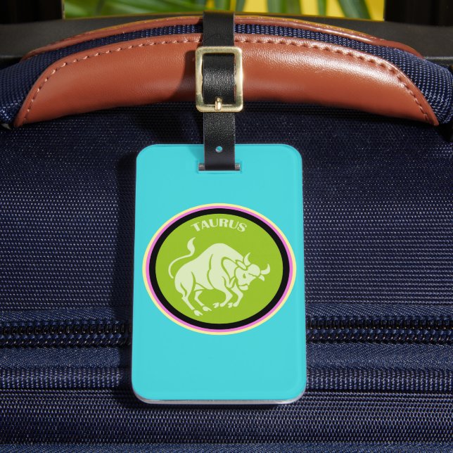 Taurus Luggage Tag  (Front Insitu 2)