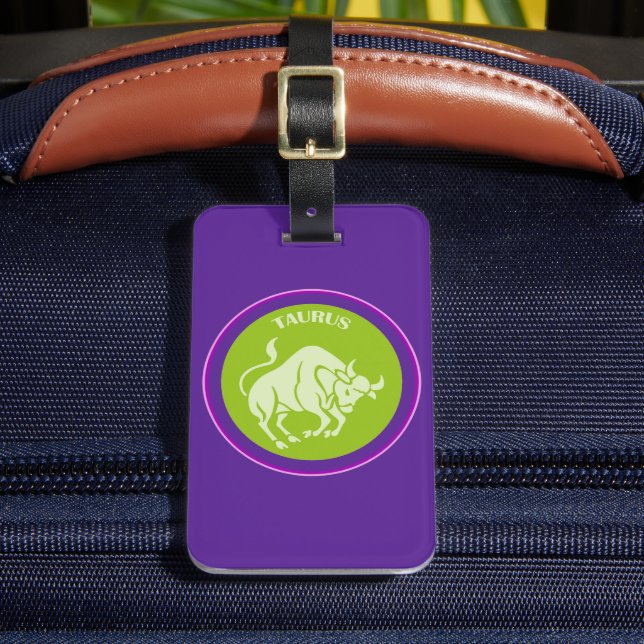 Taurus Luggage Tag  (Front Insitu 2)