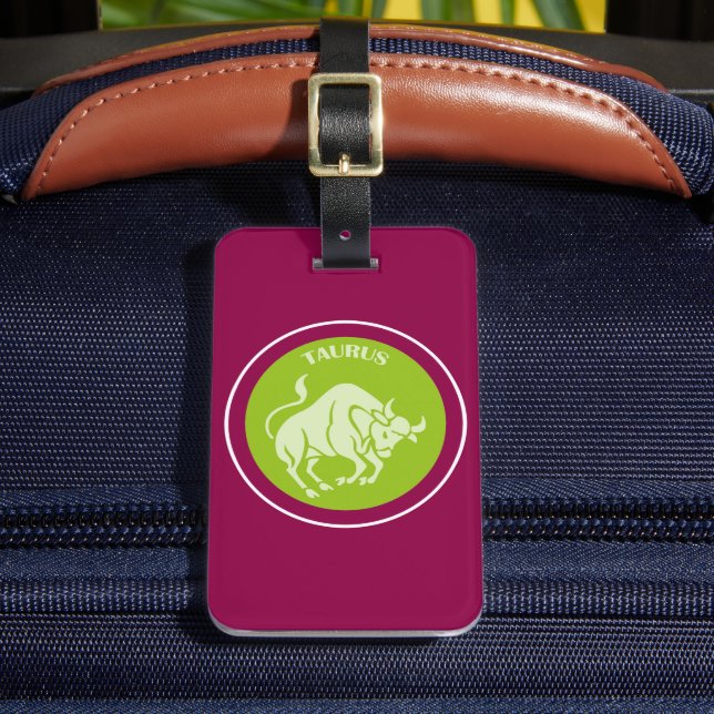 Taurus Luggage Tag  (Front Insitu 2)