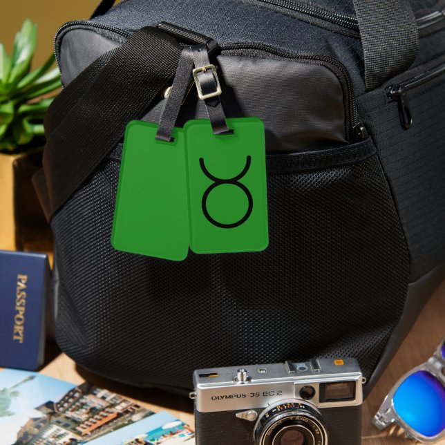Taurus Luggage Tag (Front & Back)