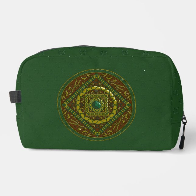 Taurus Mandala Dopp Kit (Front)