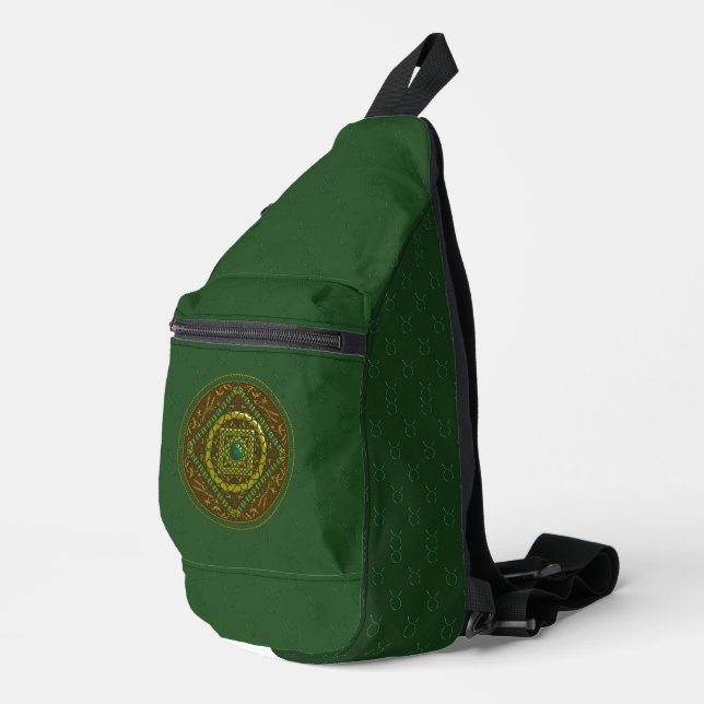 Taurus Mandala Sling Bag (Right Corner)