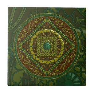 Taurus Mandala Tile