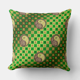 Taurus & Metal Dragon Cushion