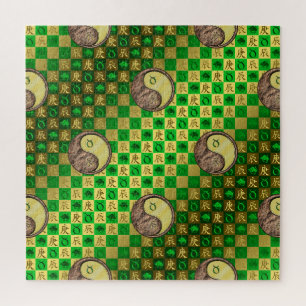 Taurus & Metal Dragon Jigsaw Puzzle