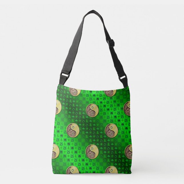 Taurus & Metal Goat Crossbody Bag (Front)