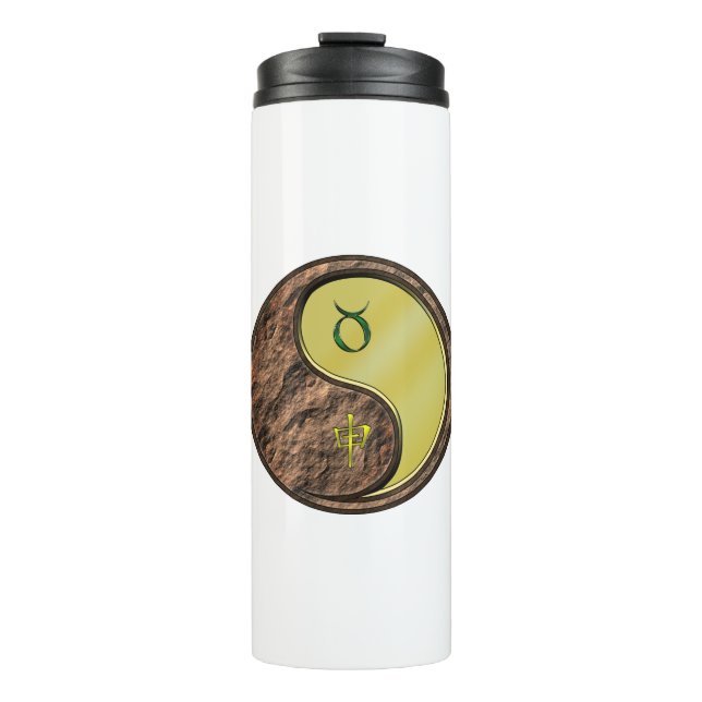 Taurus & Metal Monkey Thermal Tumbler (Front)