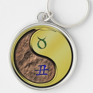 Taurus & Metal Ox Key Ring