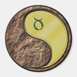 Taurus & Metal Rat Magnet