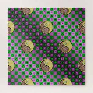 Taurus & Metal Rooster Jigsaw Puzzle