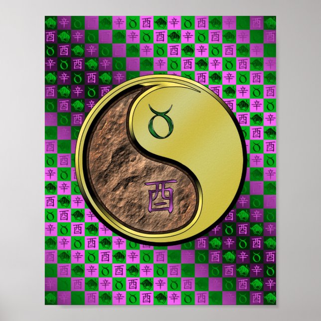 Taurus & Metal Rooster Poster (Front)