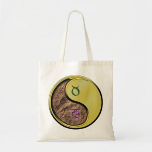 Taurus & Metal Rooster Tote Bag
