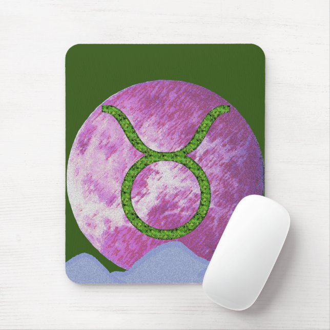 Taurus Mouse Pad (With Mouse)