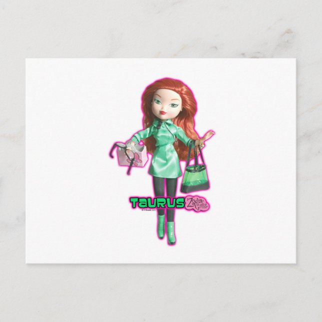 Taurus Postcard (Front)
