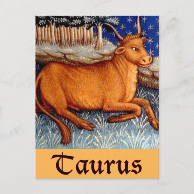 Taurus Postcard (Front)