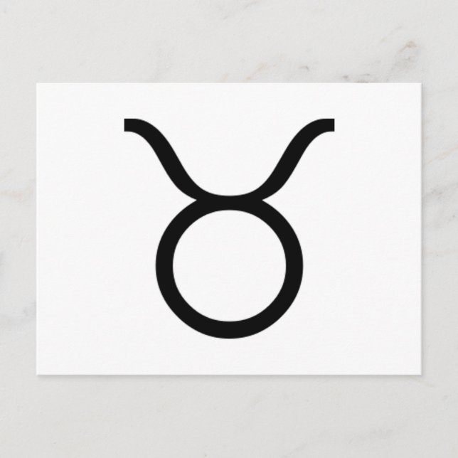 Taurus Postcard (Front)