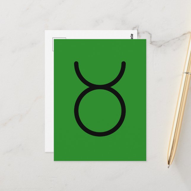 Taurus Postcard (Front/Back In Situ)