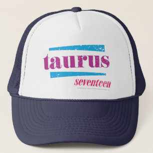 Taurus Purple Trucker Hat