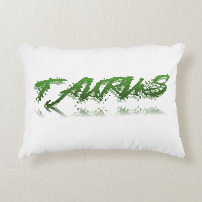 Taurus Reflection Decorative Cushion (Front)