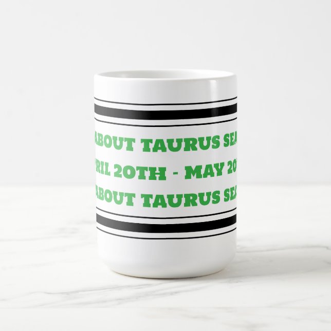 Taurus Season Coffee Mug (Center)