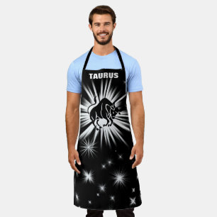Taurus sign apron