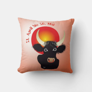 Taurus - sign cushion