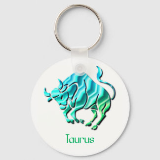 Taurus Sign Keychain
