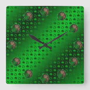 Taurus Square Wall Clock