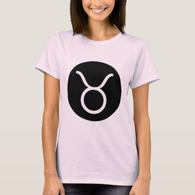 Taurus Symbol - Customised T-Shirt (Front)