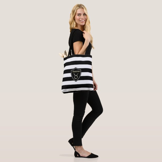 Taurus symbol  tote bag (On Model)
