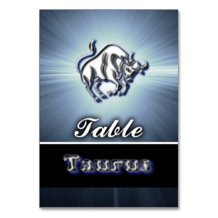 Taurus Table Number