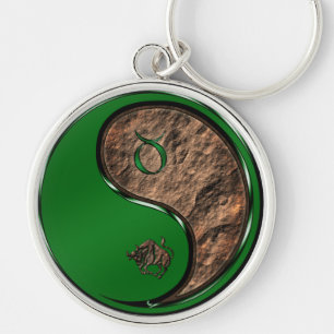 Taurus the Bull Key Ring