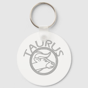 Taurus the Bull Key Ring