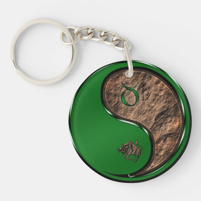 Taurus the Bull Key Ring (Front)